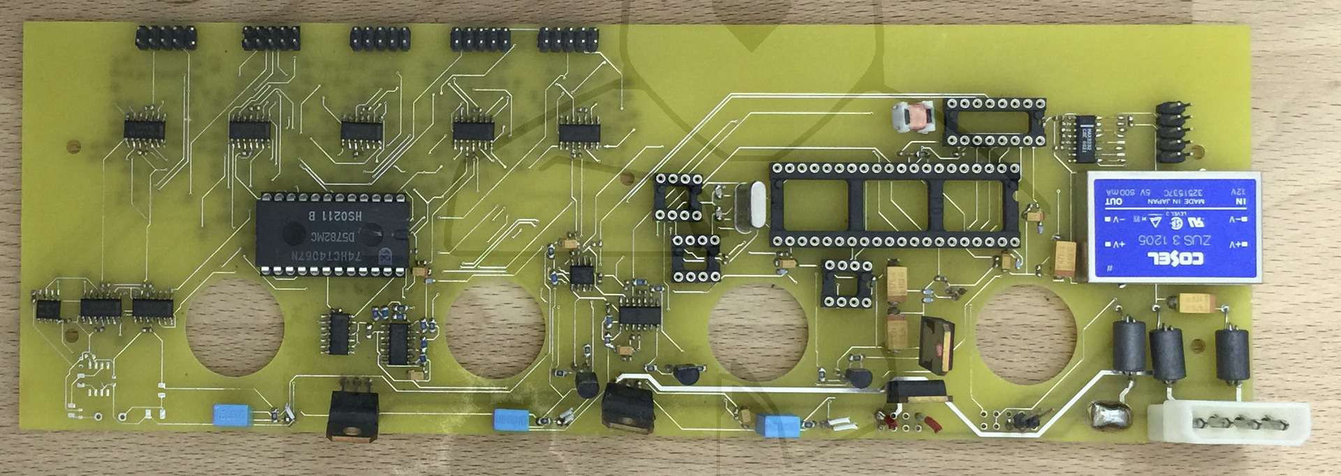 Entwicklung des Multiplate® - Die erste (Test)Platine und Optimierung der Elektronik